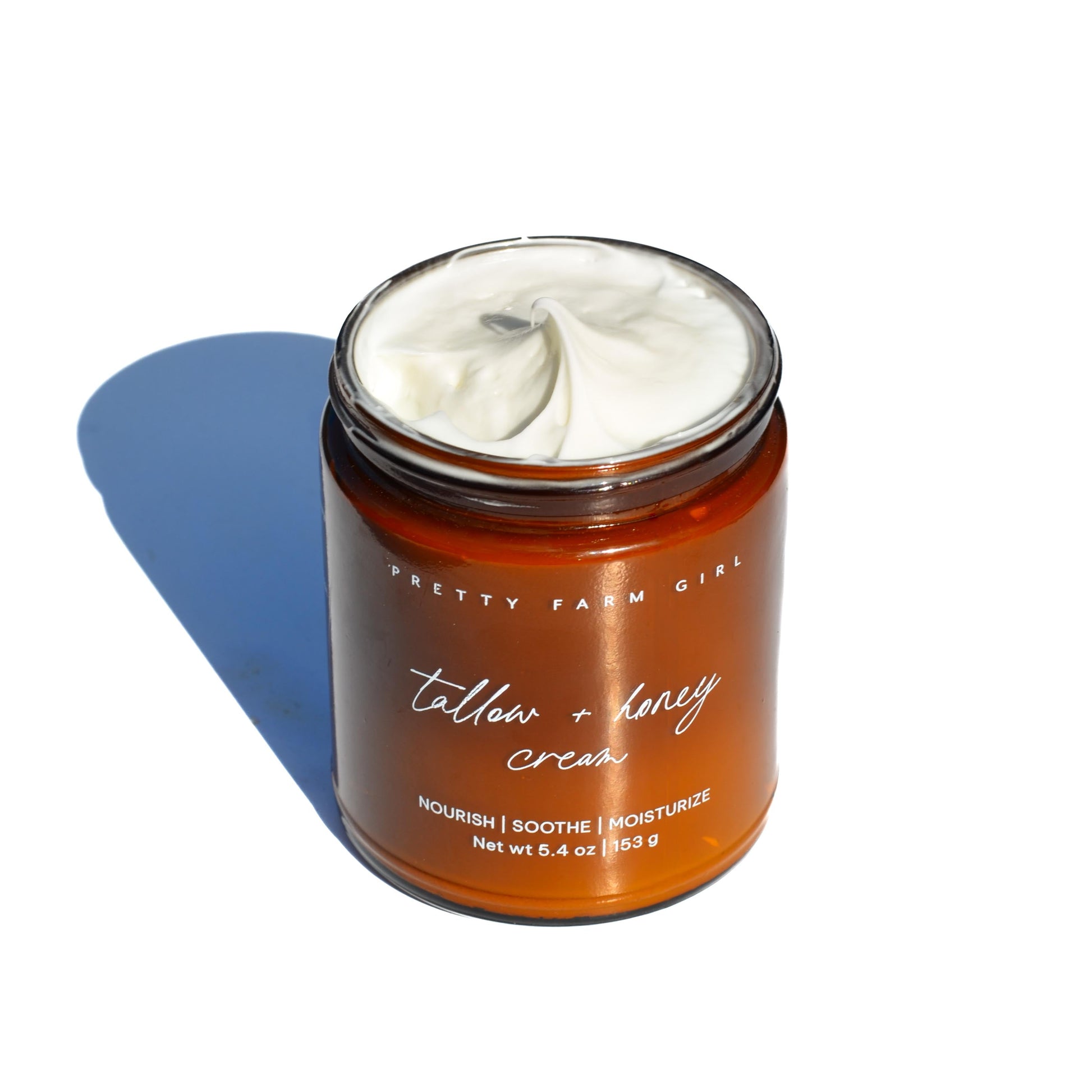 Fragrance Free Tallow + Honey Cream for Sensitive Skin - Blessings Grow Meadows