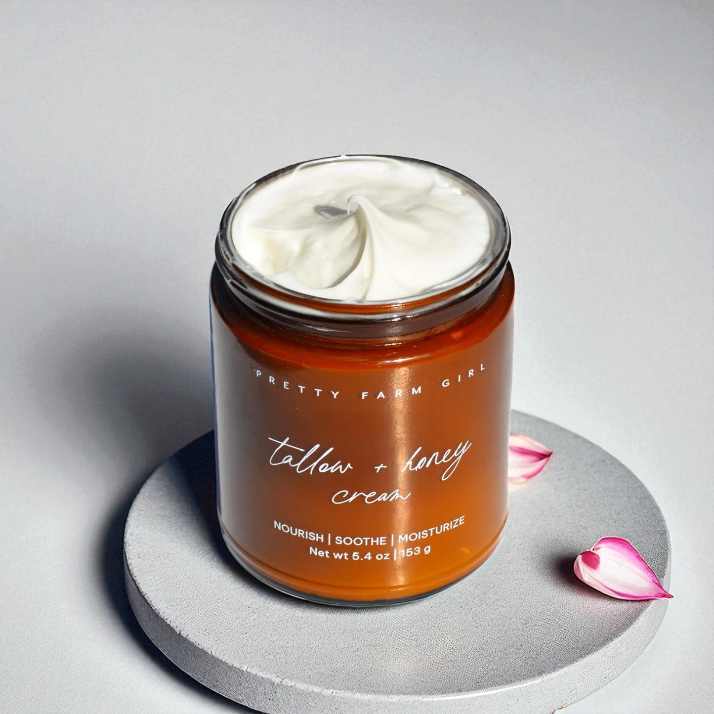 Fragrance Free Tallow + Honey Cream for Sensitive Skin - Blessings Grow Meadows