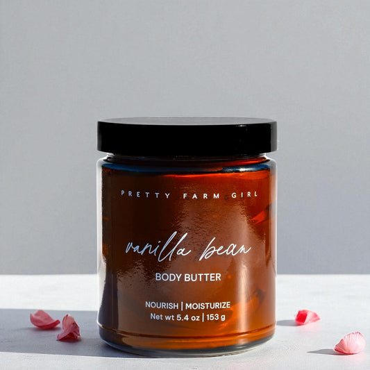 Vanilla Bean + Tallow Whipped Body Butter - Blessings Grow Meadows