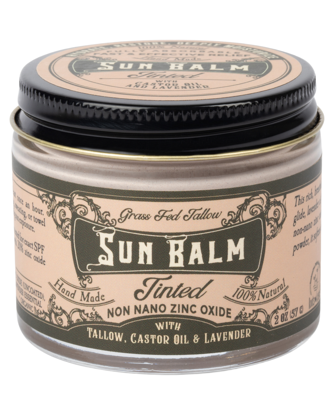 Sun Balm - Tinted Tallow Lavender Sunscreen - Blessings Grow Meadows