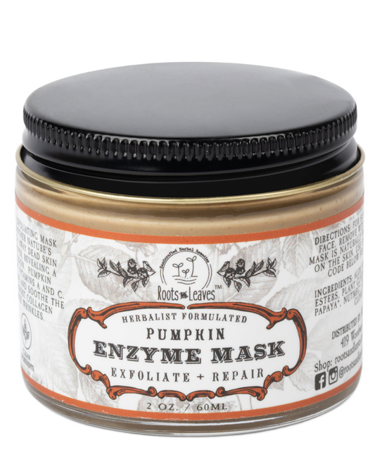 Pumpkin Enzyme Face Mask - Roots and Leaves LLC ~ Blessings Grow Meadows