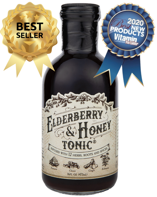 Elderberry and Honey Tonic - Blessings Grow Meadows