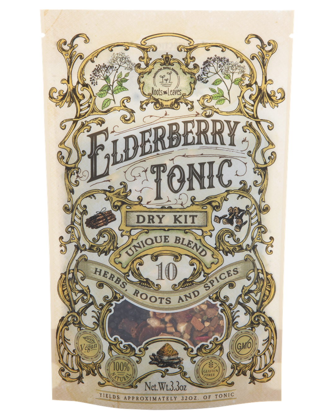 Elderberry Tonic DIY Dry Kit - Blessings Grow Meadows