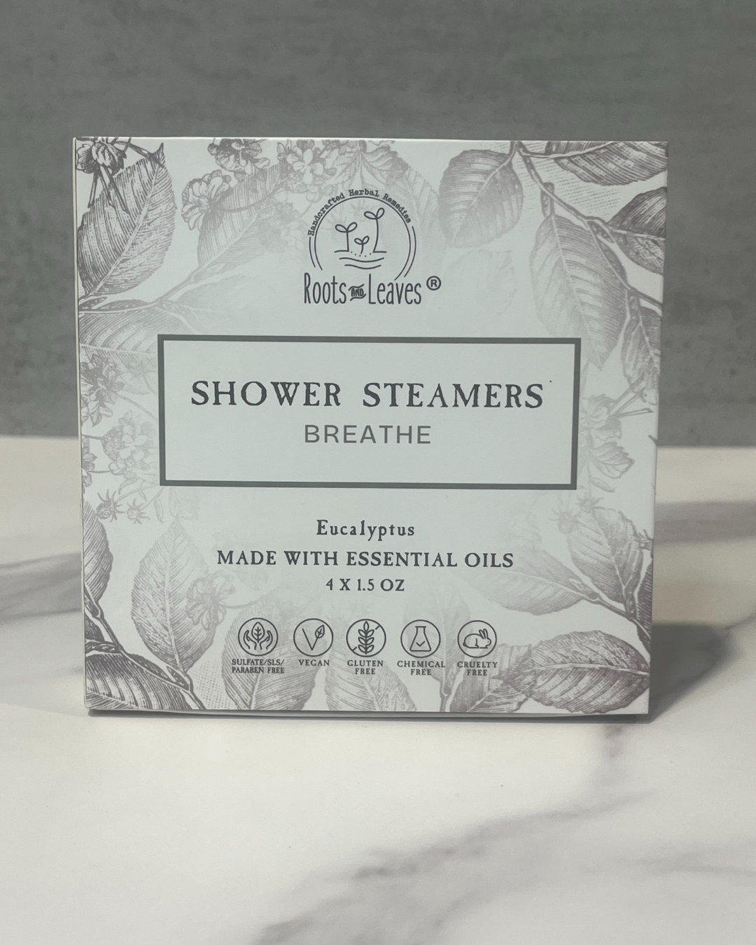 Breathe - Eucalyptus Shower Steamer & Bath Bomb - Blessings Grow Meadows