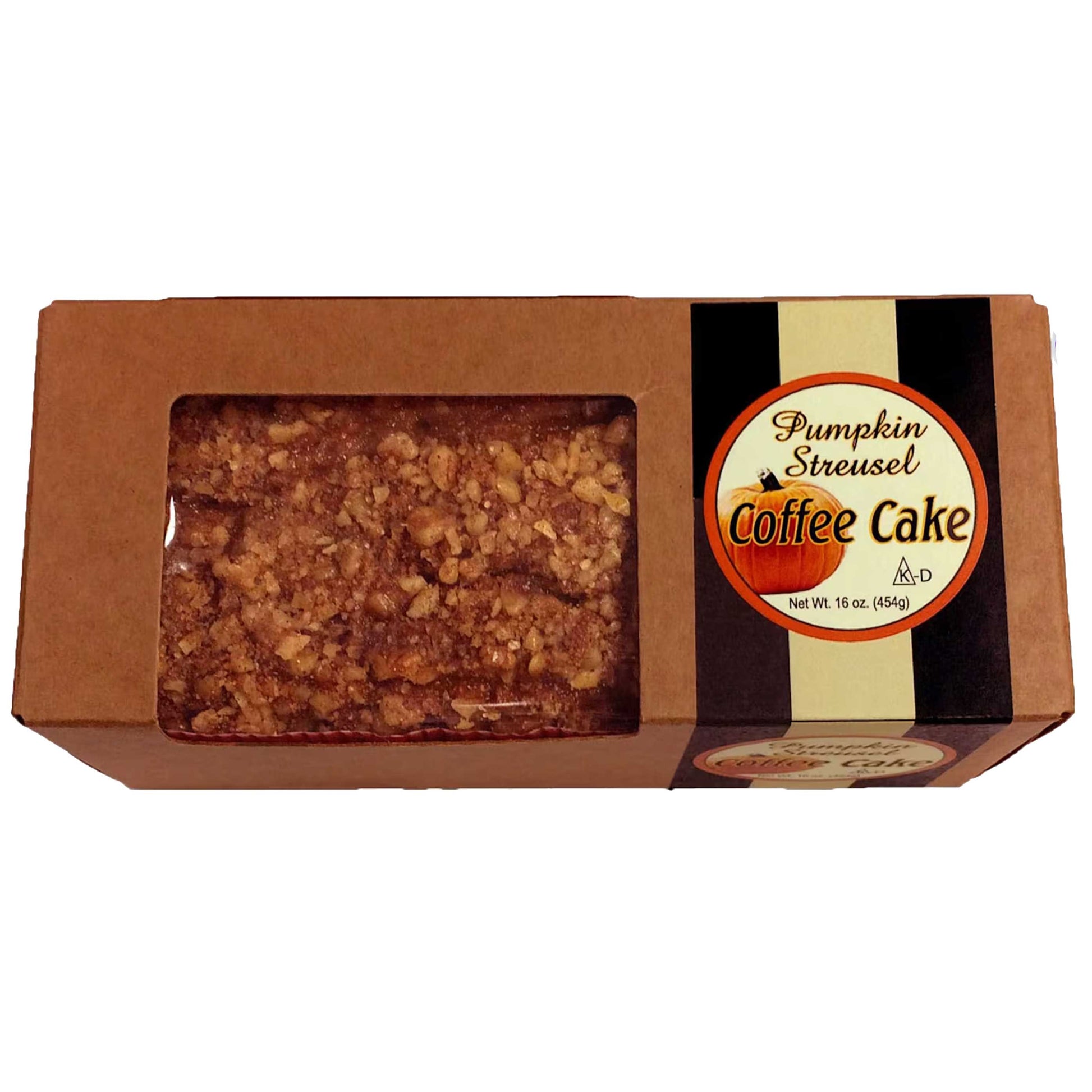 SALE | Pumpkin Streusel Coffee Cake | 16 oz | Beatrice Bakery - BuyNebraska.com ~ Blessings Grow Meadows