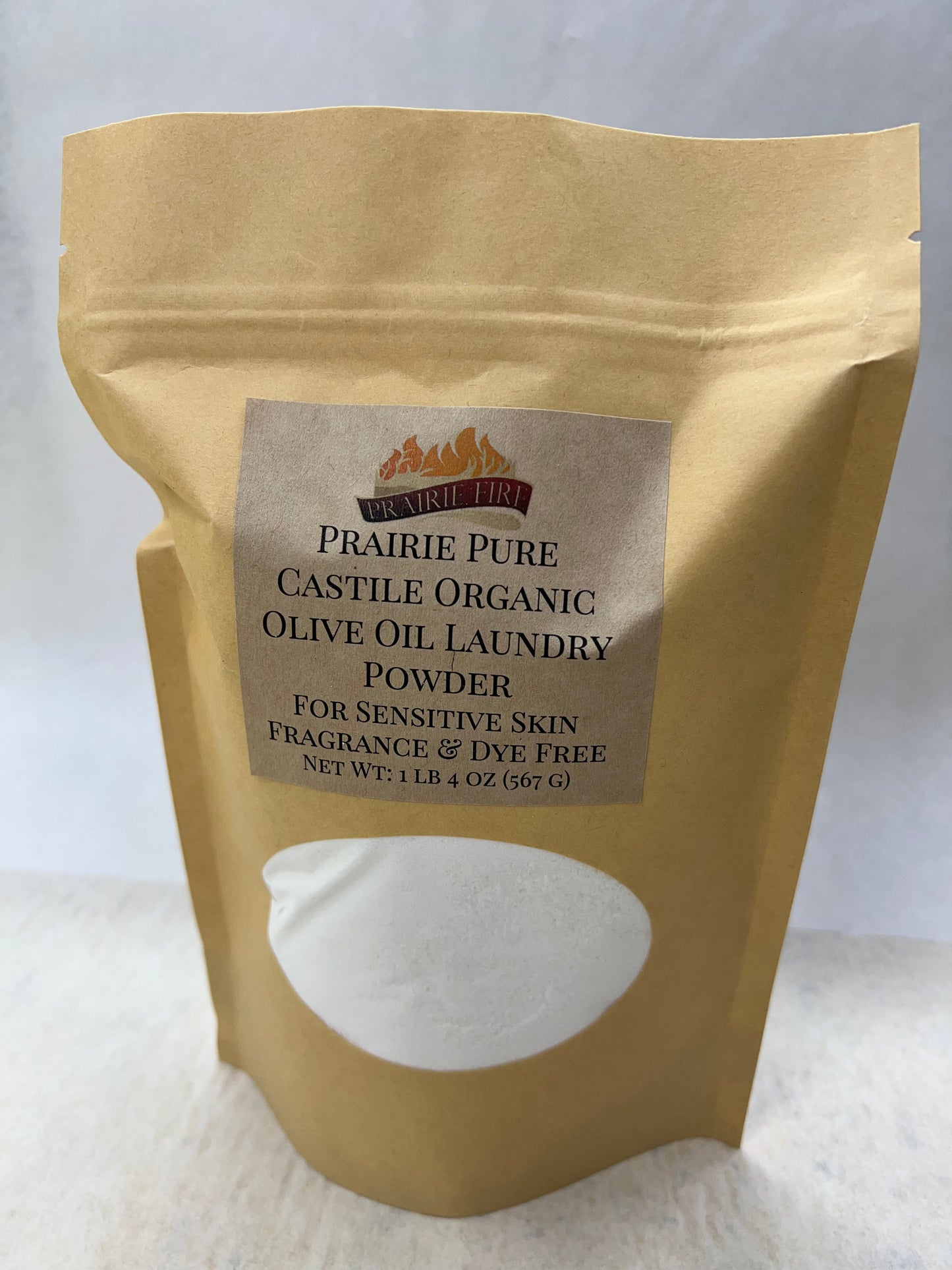 Pure Castile Organic Olive Oil Fragrance and Dye Free Laundry Powder Detergent Net Wt: 1 lb 4 oz Fragrance Dye Free Sensitive Skin - Blessings Grow Meadows