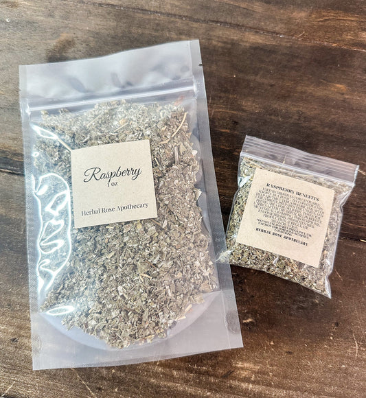 Raspberry leaf - Blessings Grow Meadows