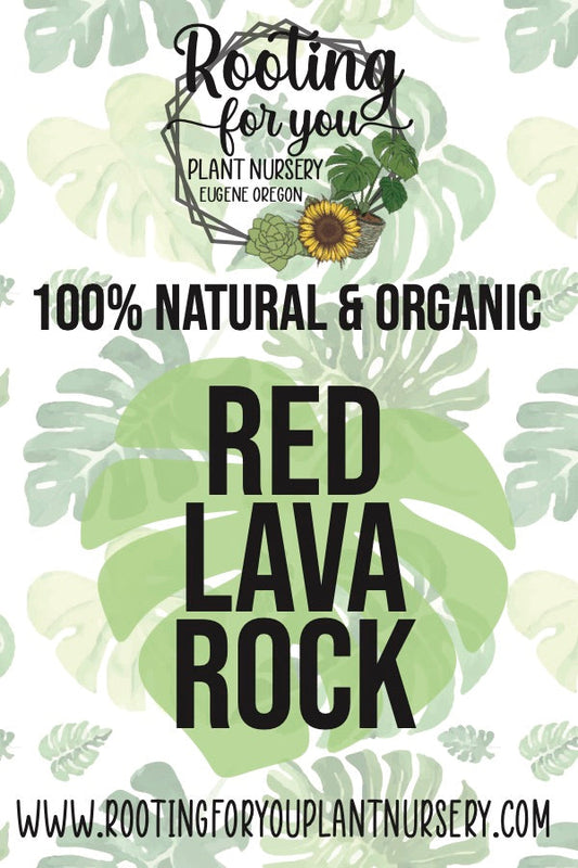 Red Lava Rock Soil Amendment