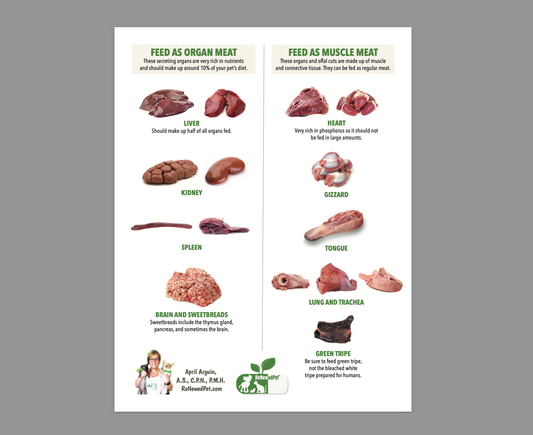 Plate of fresh, high-quality organ meats from ReNewedPet, ideal for nourishing pets with natural, wholesome pet food.