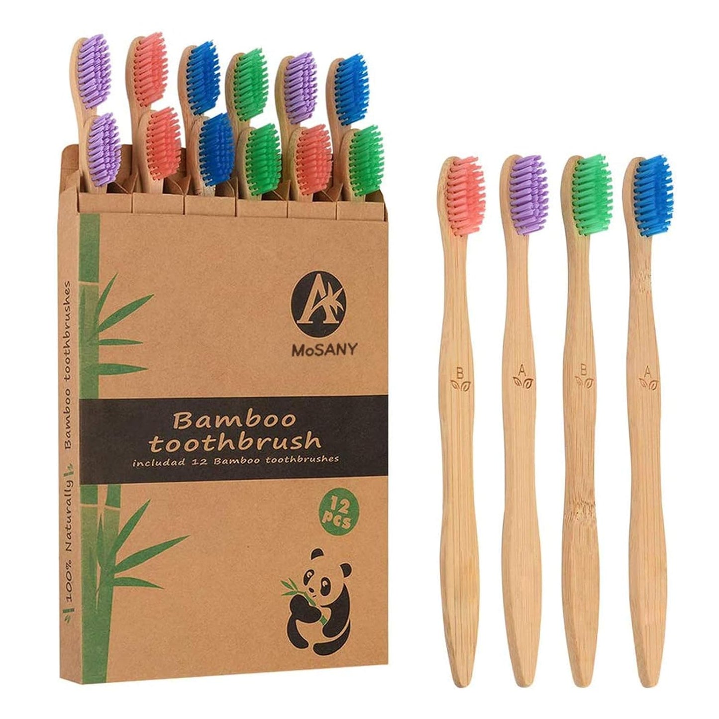 ReNewedPet pet toothbrush for grooming, showing a close-up of the pet toothbrush with soft bristles and ergonomic handle.