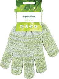 ReNewedPet exfoliating bath gloves for pet grooming, soft textured gloves for gentle cleaning and exfoliation during baths.
