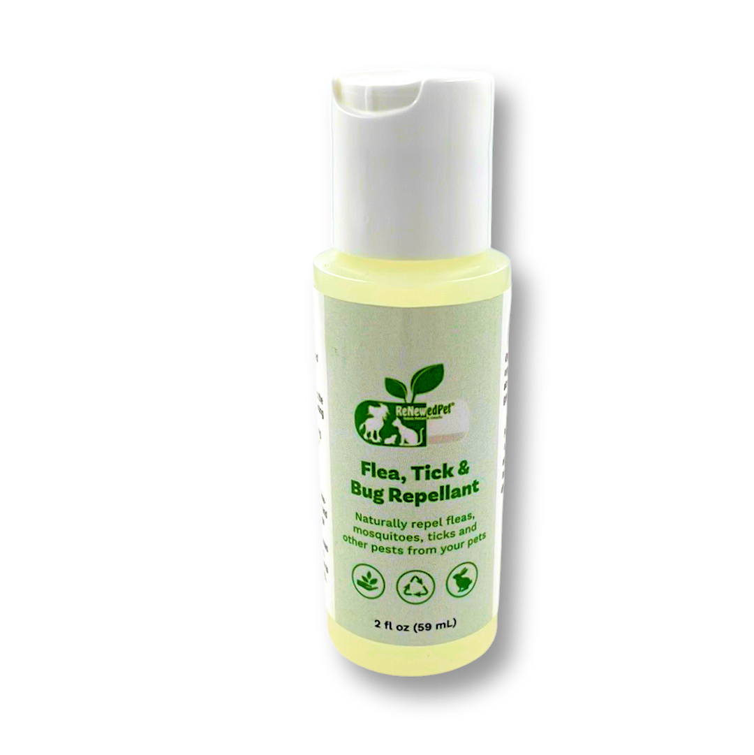 ReNewedPet pet health grooming shampoo samples for hairless pets, suitable for regular baths and maintaining skin health.