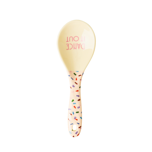 Melamine Salad Spoon | Dancing Legs Print - Blessings Grow Meadows
