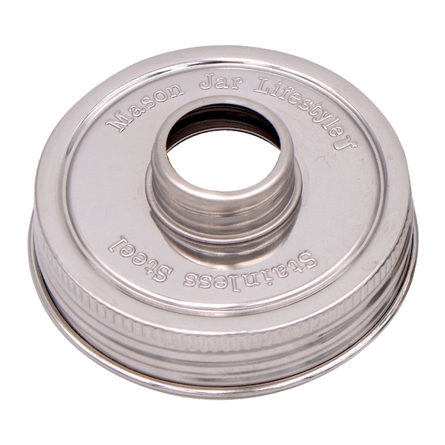 Mirror / Chrome Soap Pump Dispensers for Mason Jars - Blessings Grow Meadows