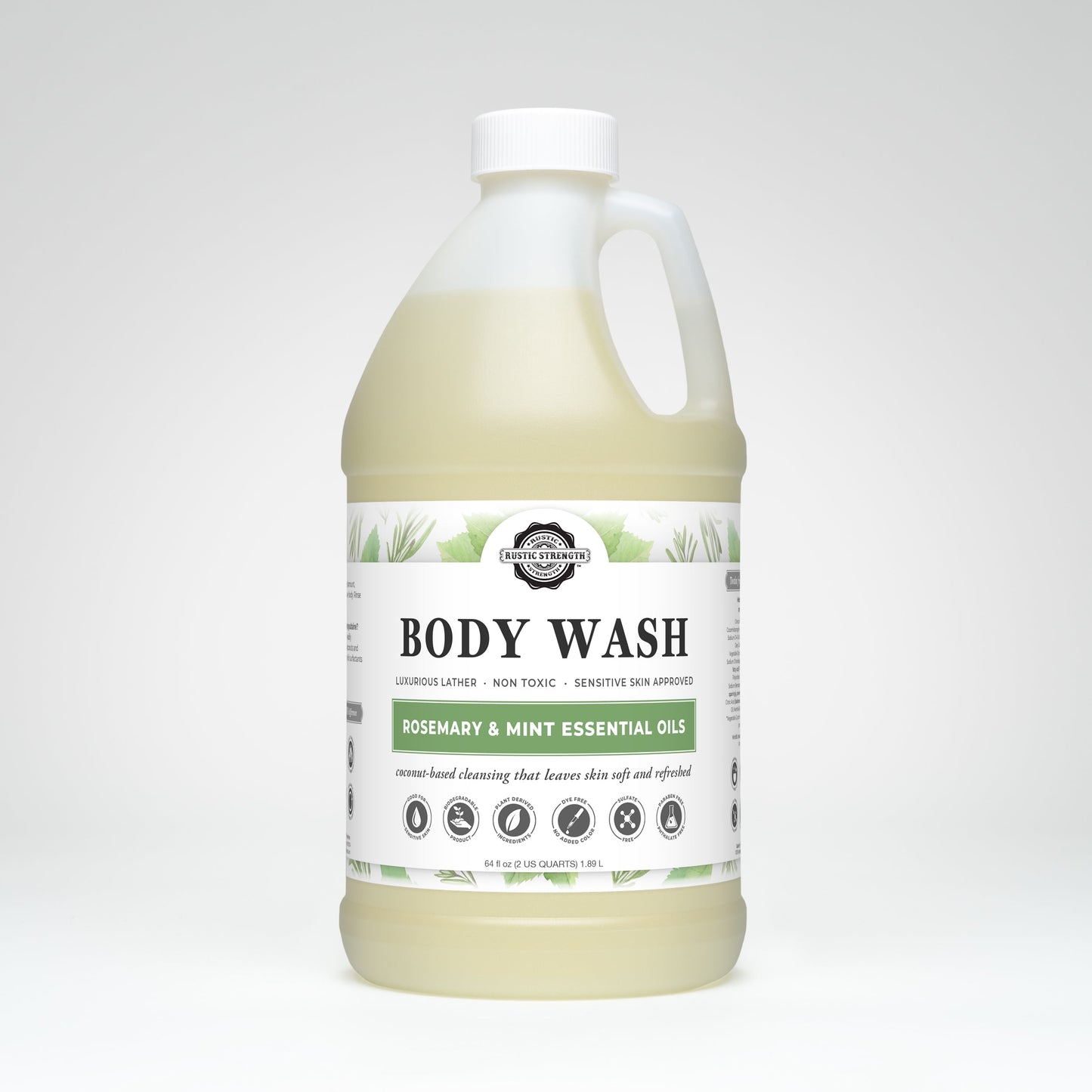 Moisturizing Body Wash | Rosemary & Mint - Blessings Grow Meadows