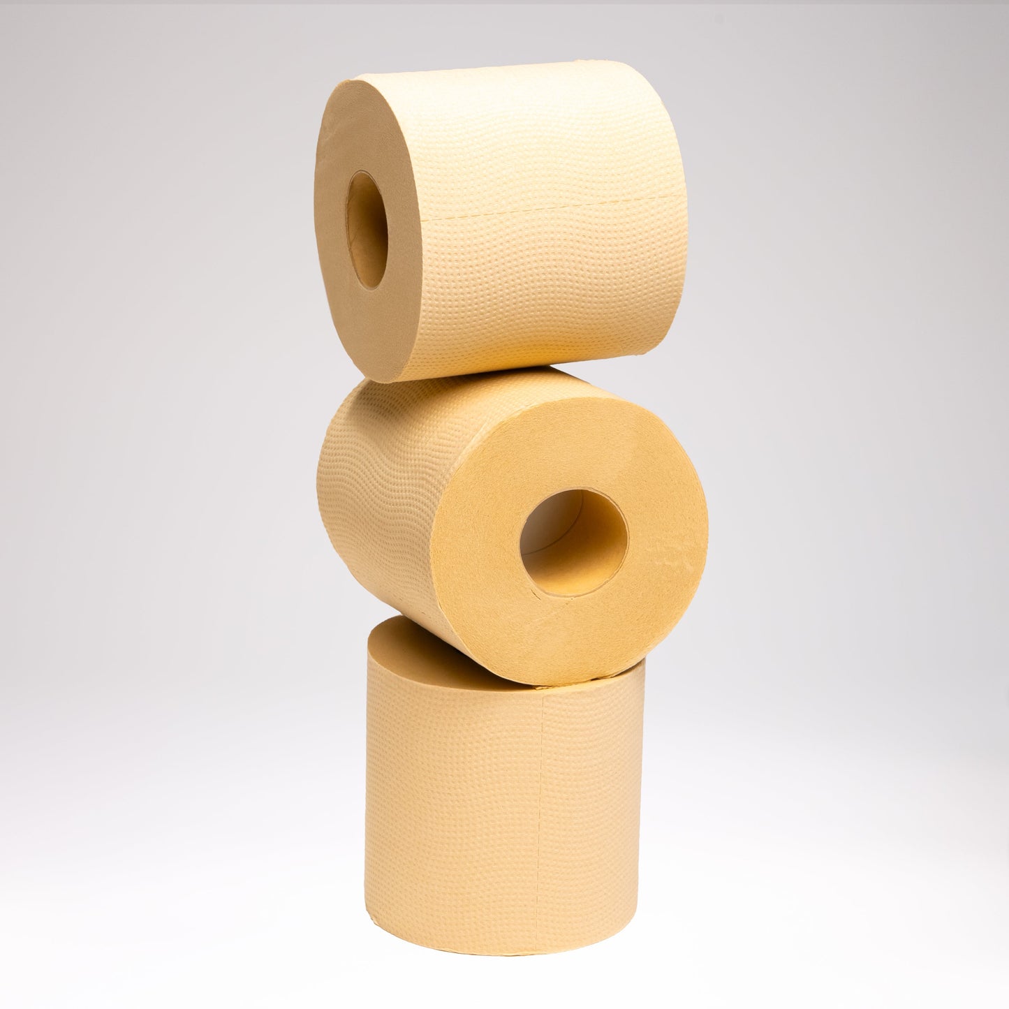 Rustic Strength Panda Eco Paper bamboo toilet paper rolls, eco-friendly and soft, suitable for home bathroom use.