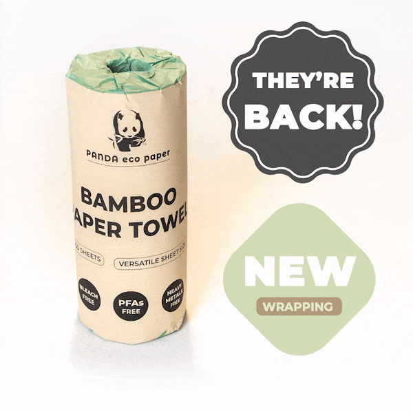 Panda Eco Paper | Bamboo Paper Towels Sample - Blessings Grow Meadows