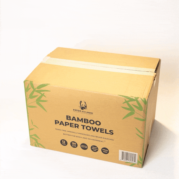 Panda Eco Paper | Bamboo Paper Towels Sample - Blessings Grow Meadows