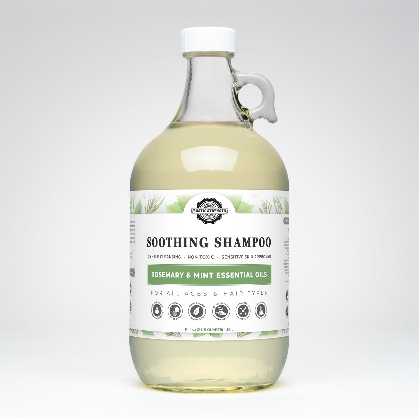 Soothing Shampoo | Rosemary & Mint - Blessings Grow Meadows