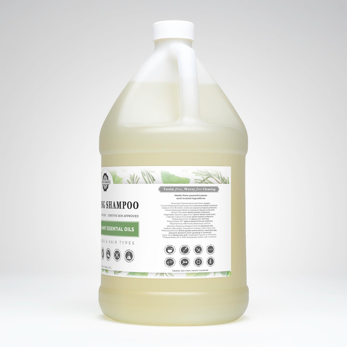 Soothing Shampoo | Rosemary & Mint - Blessings Grow Meadows