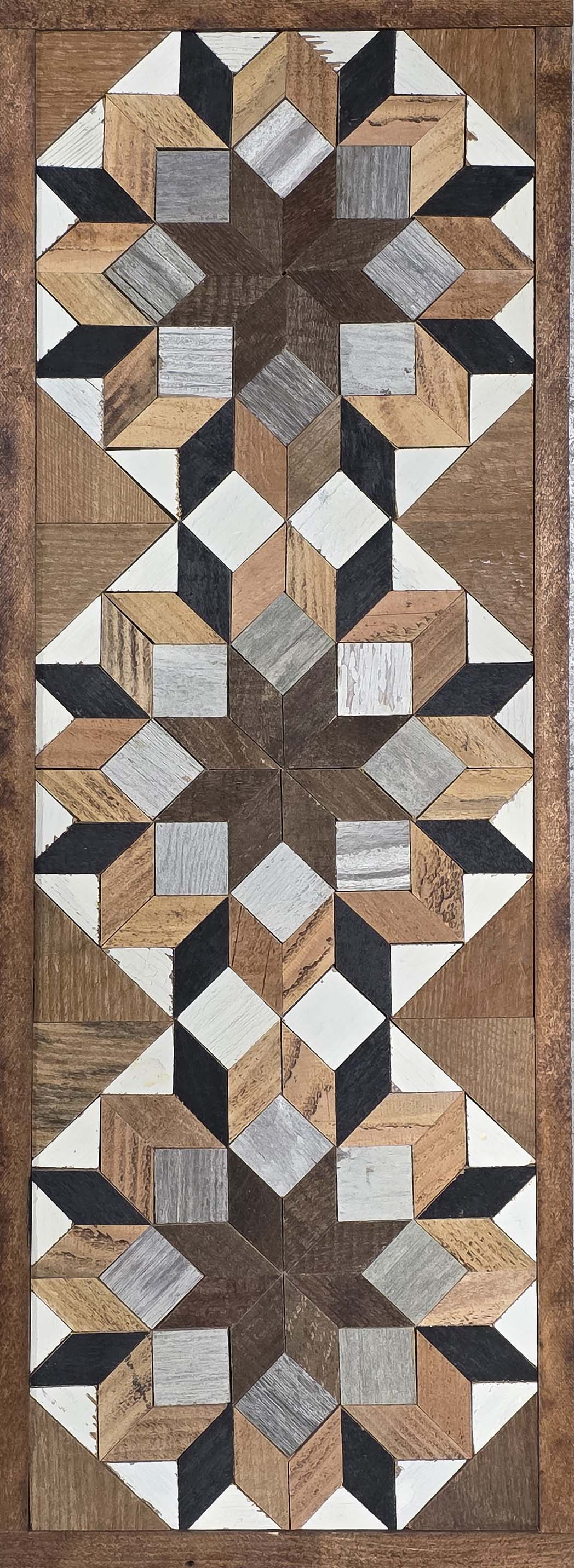 Amish Handmade Barn Quilt - Banner (10.5 in x 30 in)