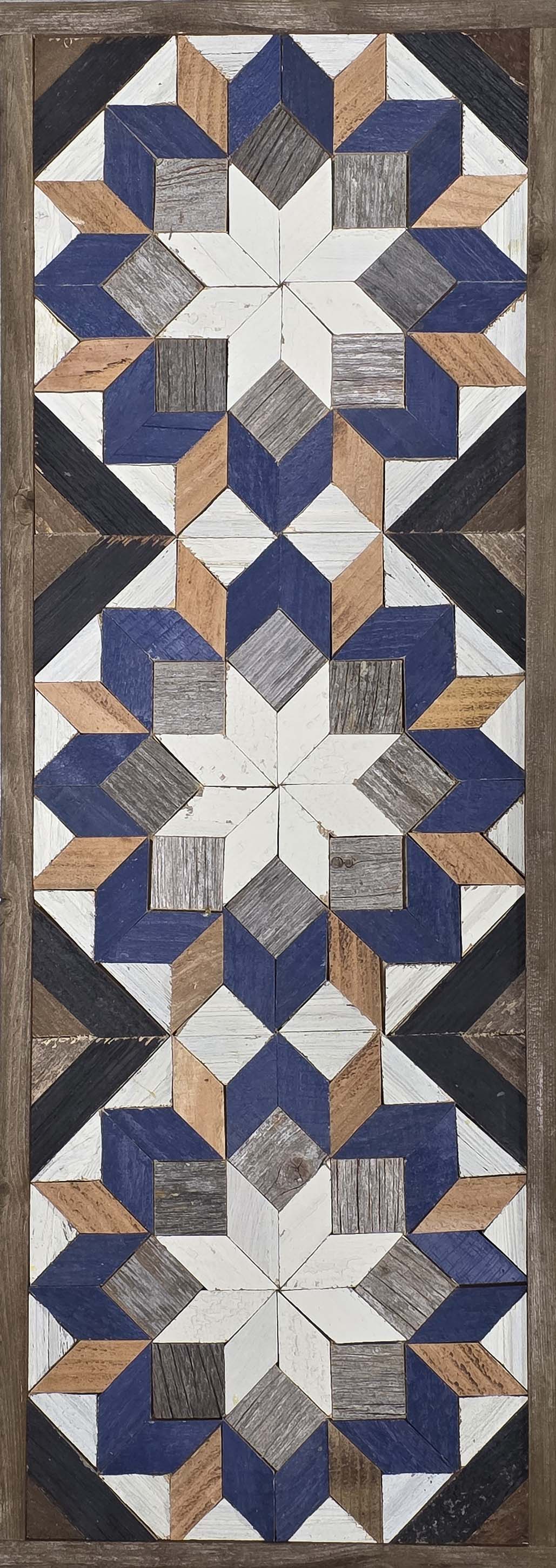 Amish Handmade Barn Quilt - Banner (10.5 in x 30 in)