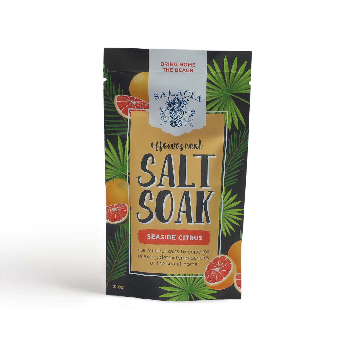 Seaside Citrus Effervescent Salt Soak - Blessings Grow Meadows -
