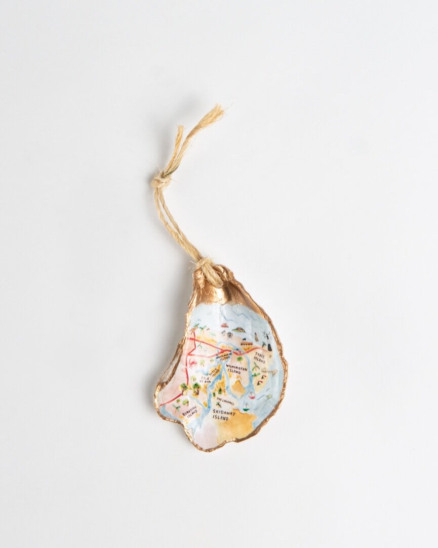 Ornaments made from Oyster Shells - Blessings Grow Meadows -