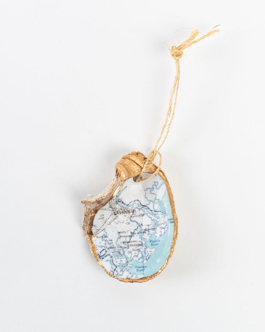 Ornaments made from Oyster Shells - Blessings Grow Meadows -