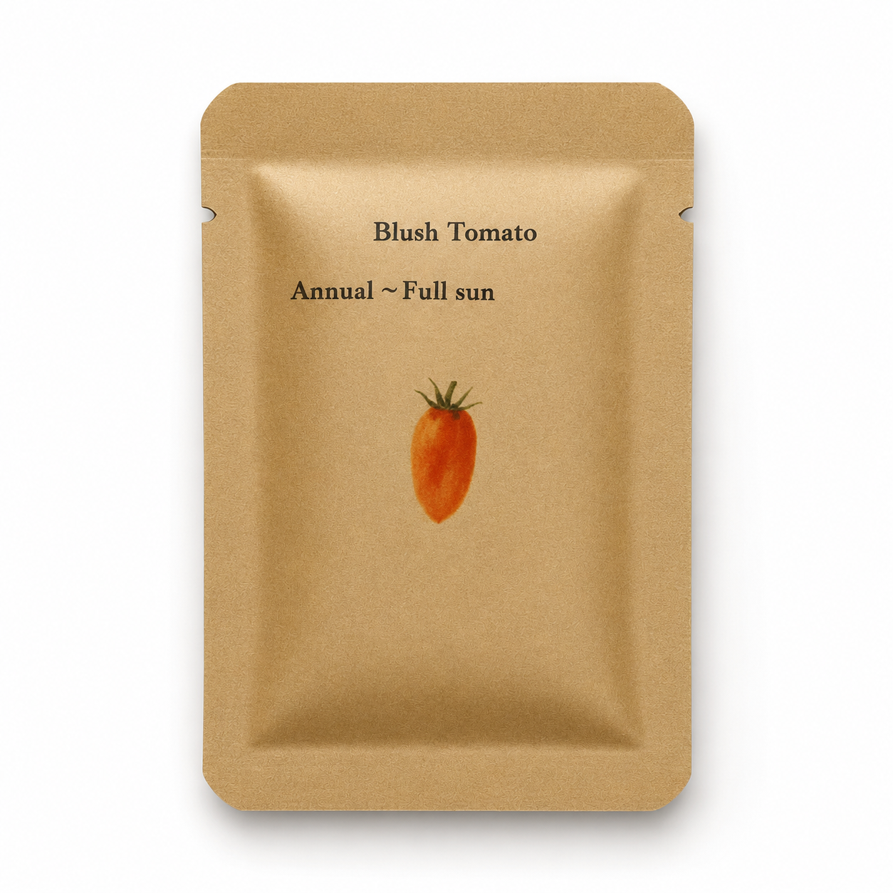 Blush Tomato Seeds – Heirloom Striped Orange-Yellow Plum, Open Pollinated, 25 Count