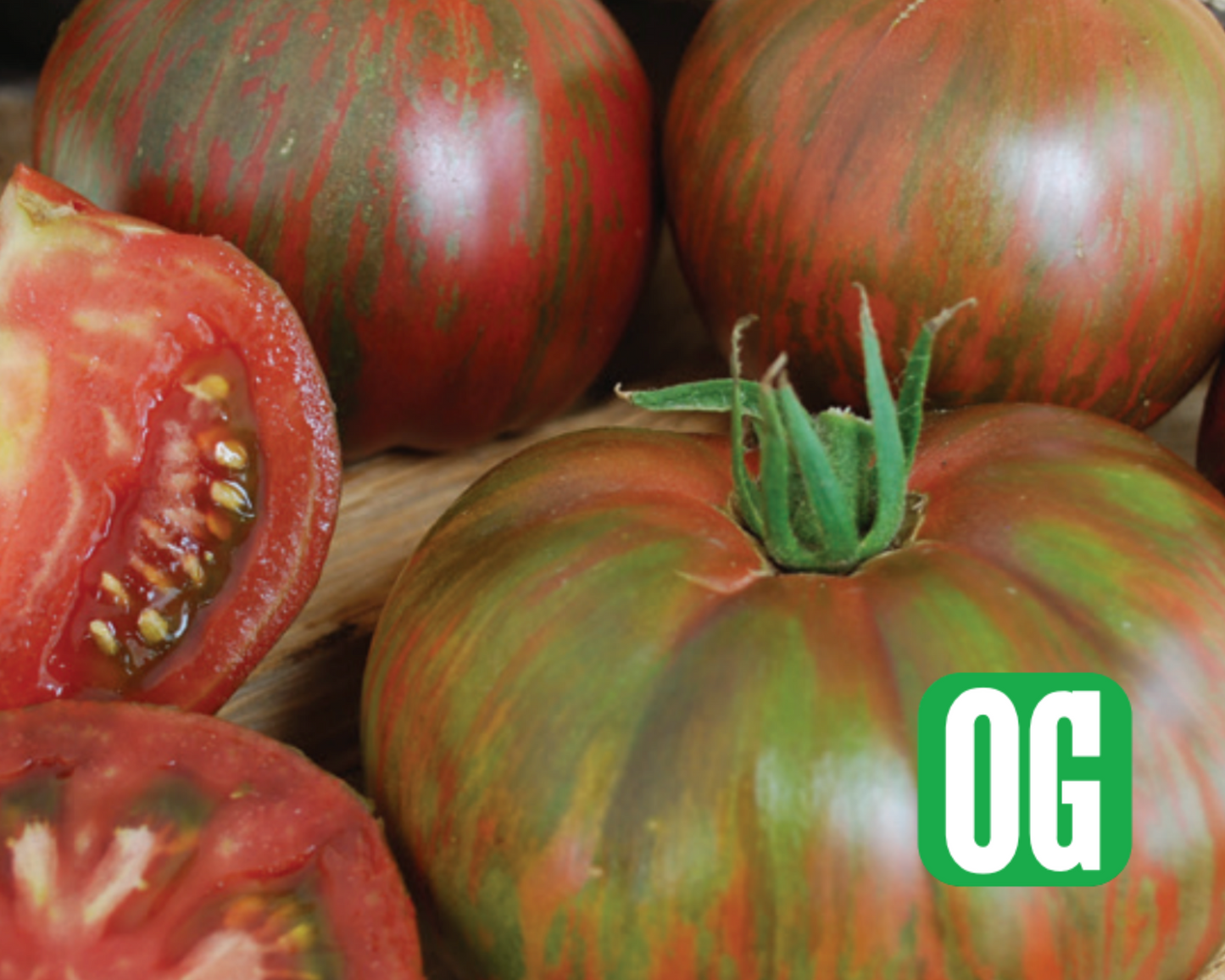 Pink Berkeley Tie-Dye Tomato Seeds - Blessings Grow Meadows