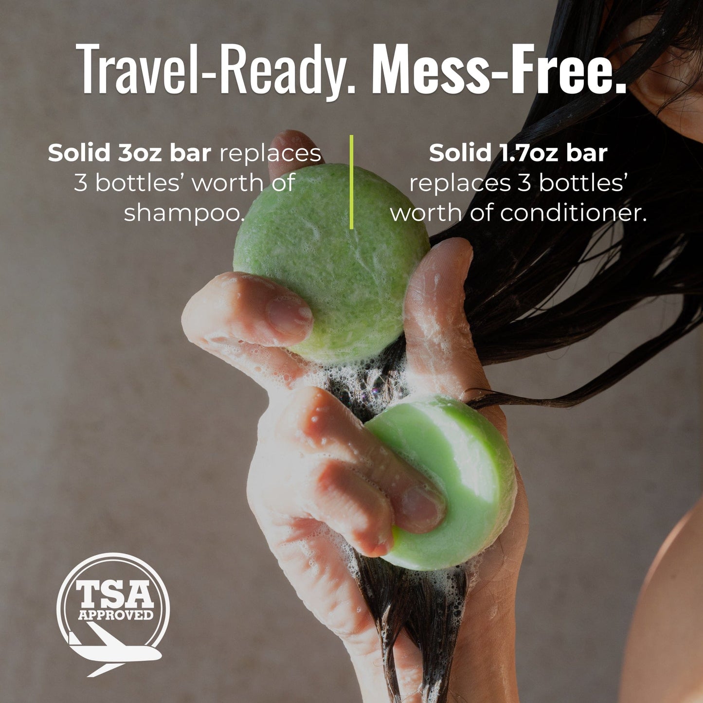 Shampoo & Conditioner Bar Duo - ZeroWasteStore.com ~ Blessings Grow Meadows