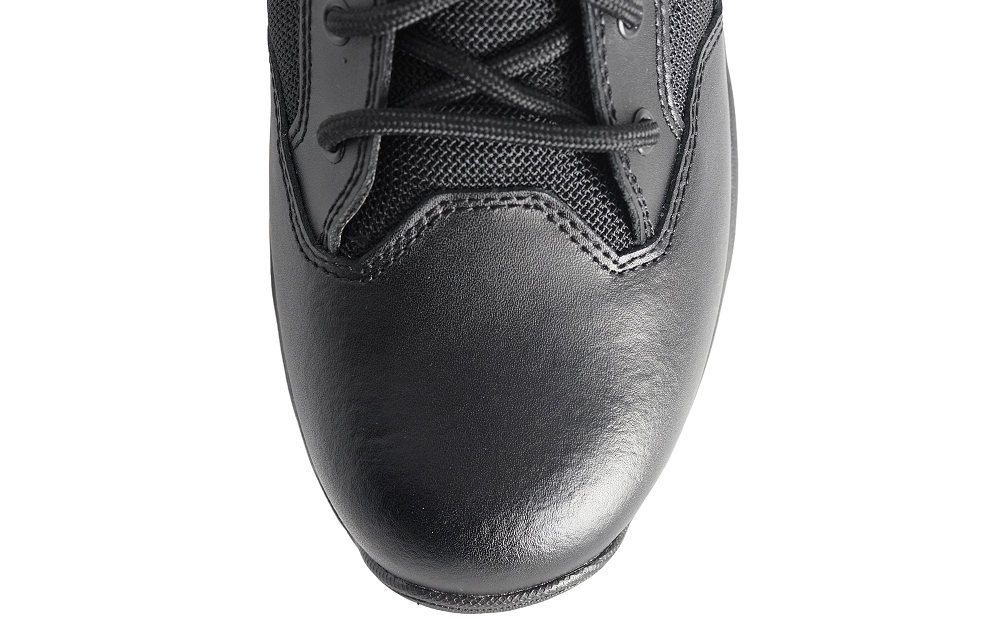 Smith & Wesson Hot Weather Scout 6-inch side zip footwear with polishable toe, designed for comfort and durability.