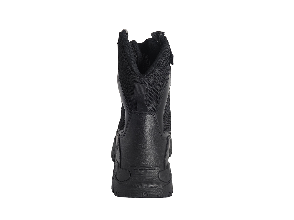 Smith & Wesson Scout Hot Weather 8-inch side zip footwear with polishable toe, designed for durability and comfort.