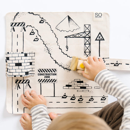 Construction Play Mat – The Perfect Gift for Little Builders - Blessings Grow Meadows