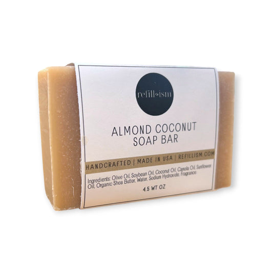Soap Bar | Almond Coconut - Refillism ~ Blessings Grow Meadows