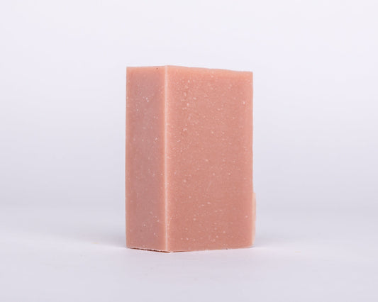 Bar of Soap for Sinners French Red Clay with Rose, natural skincare soap featuring red clay and rose scent.