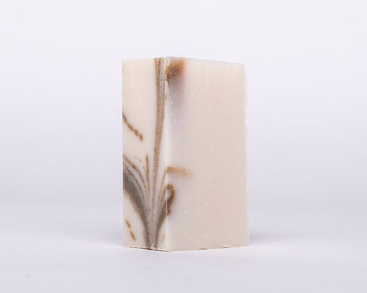 Bar of Soap for Sinners spearmint with rosemary, natural soap featuring a fresh green color and herbal scent.