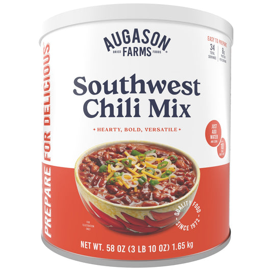 Southwest Chili Mix Can, 34 Servings - Blessings Grow Meadows