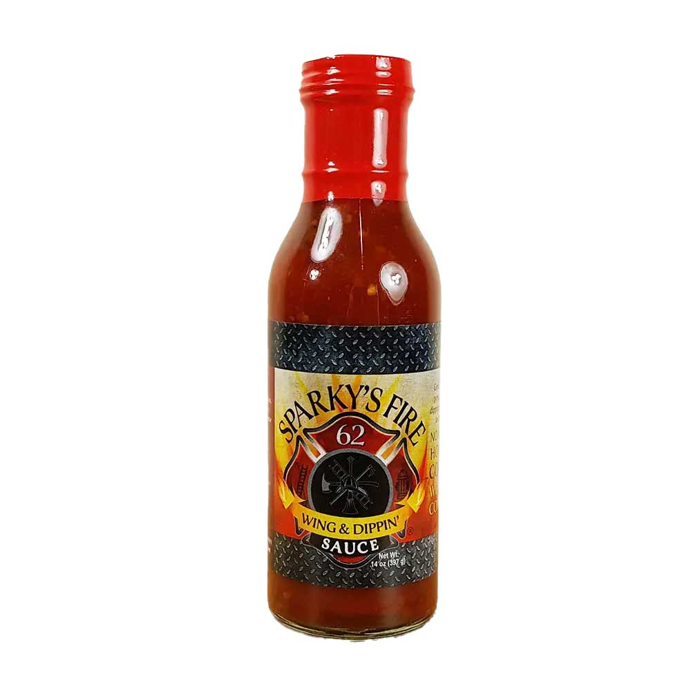 Sparky's Fire Wing & Dippin' Sauce | 14 oz | Brenmar - BuyNebraska.com ~ Blessings Grow Meadows