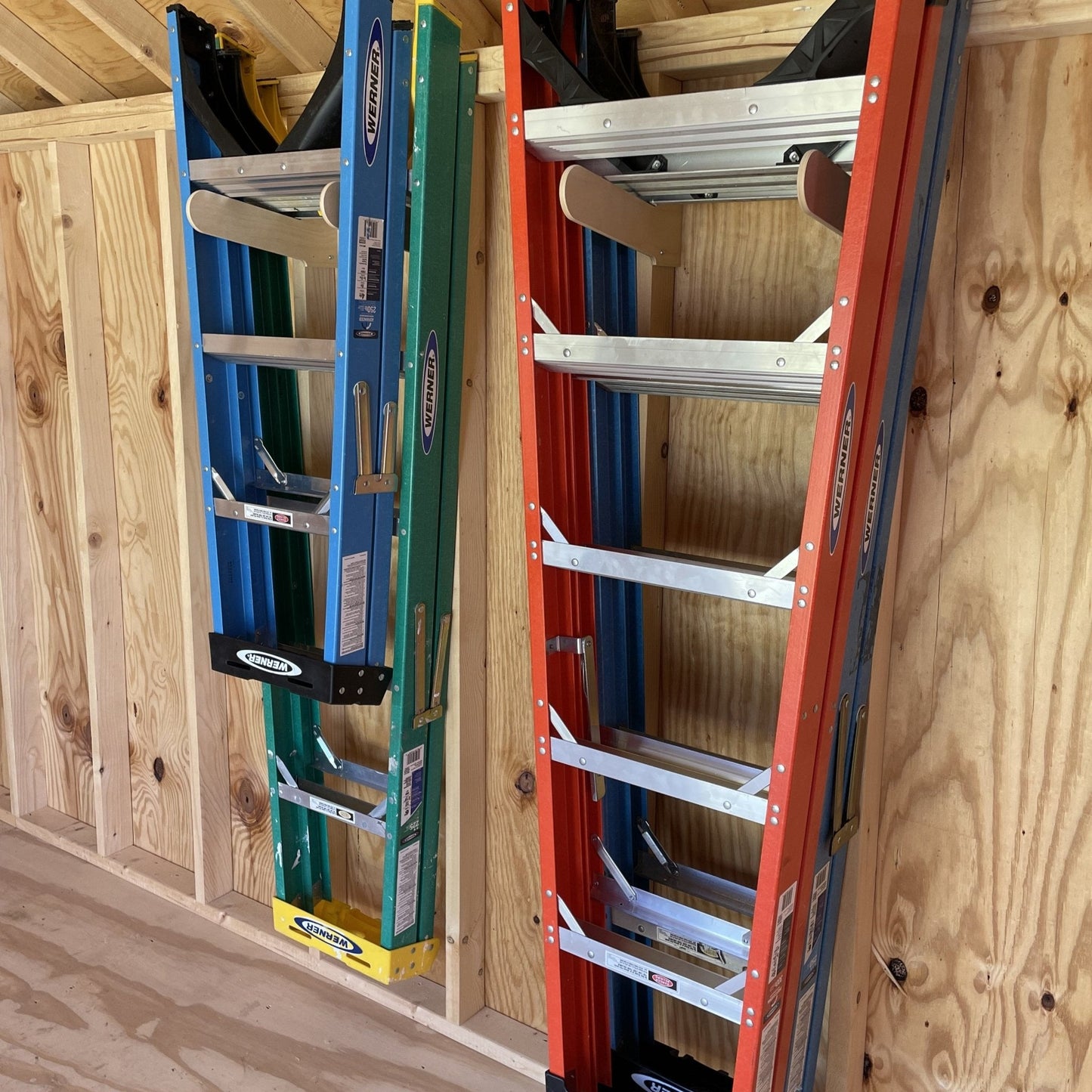 Deluxe Garden Tool Organizer Kit – Yard Tool Rack & Shed Storage System