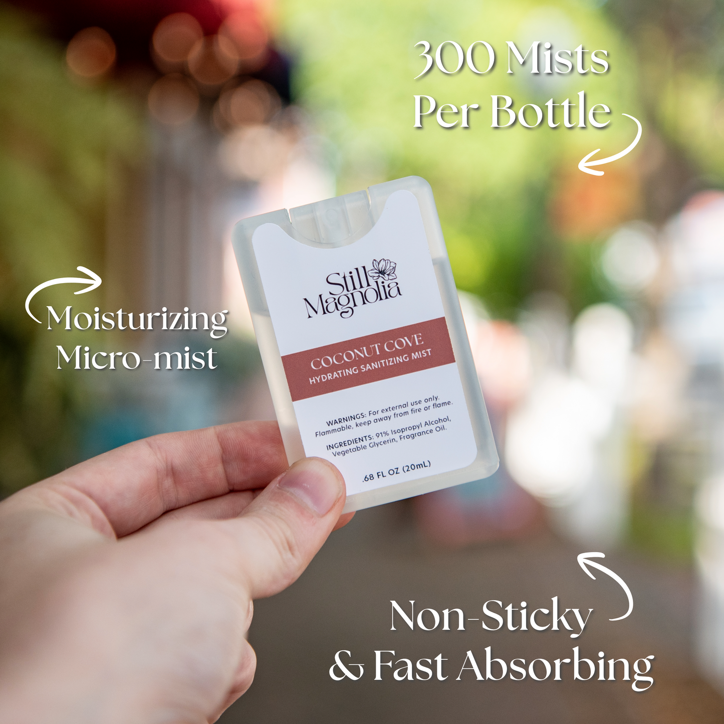 Coconut Cove - Hydrating Sanitizing Mist - Blessings Grow Meadows -