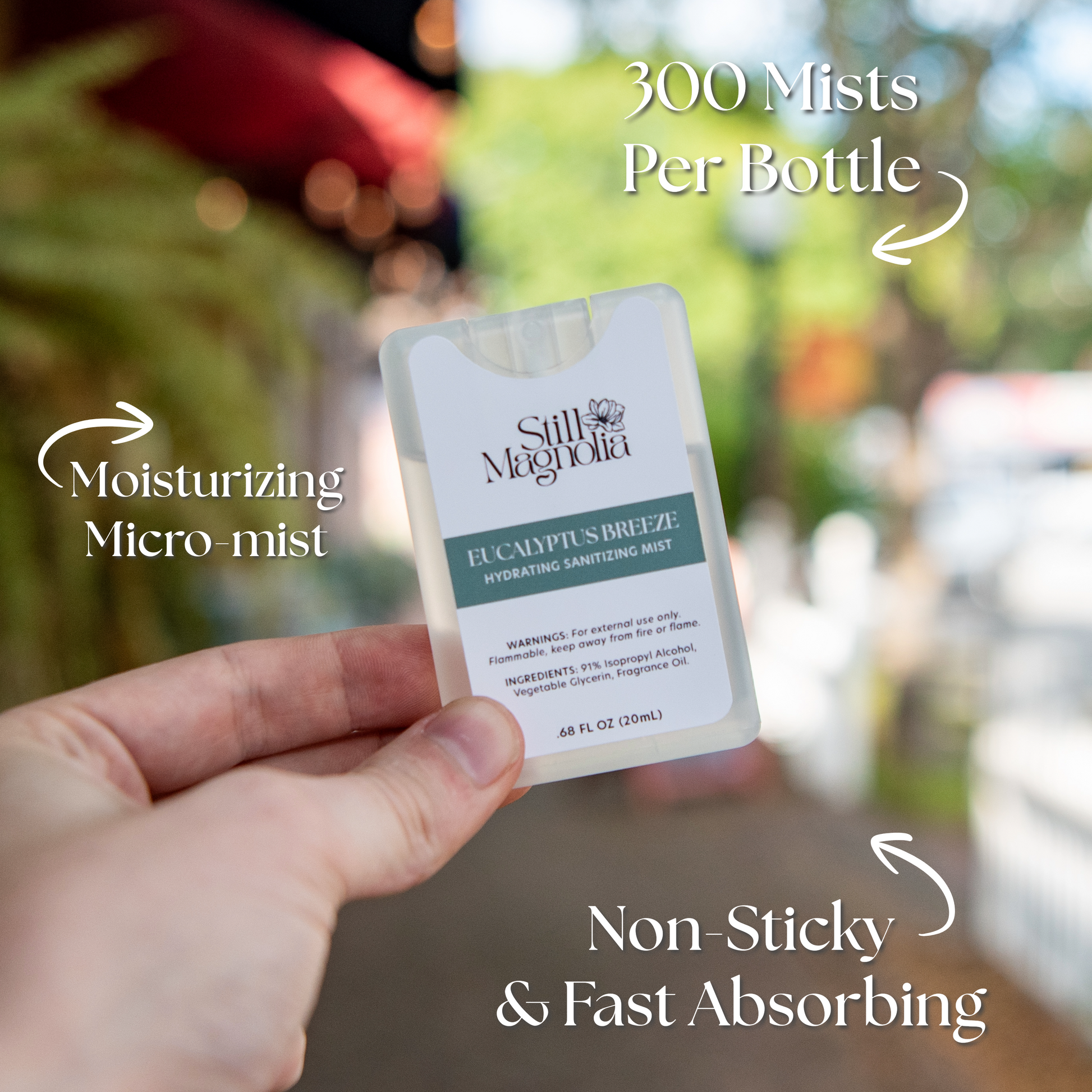 Eucalyptus Breeze - Hydrating Sanitizing Mist - Blessings Grow Meadows -