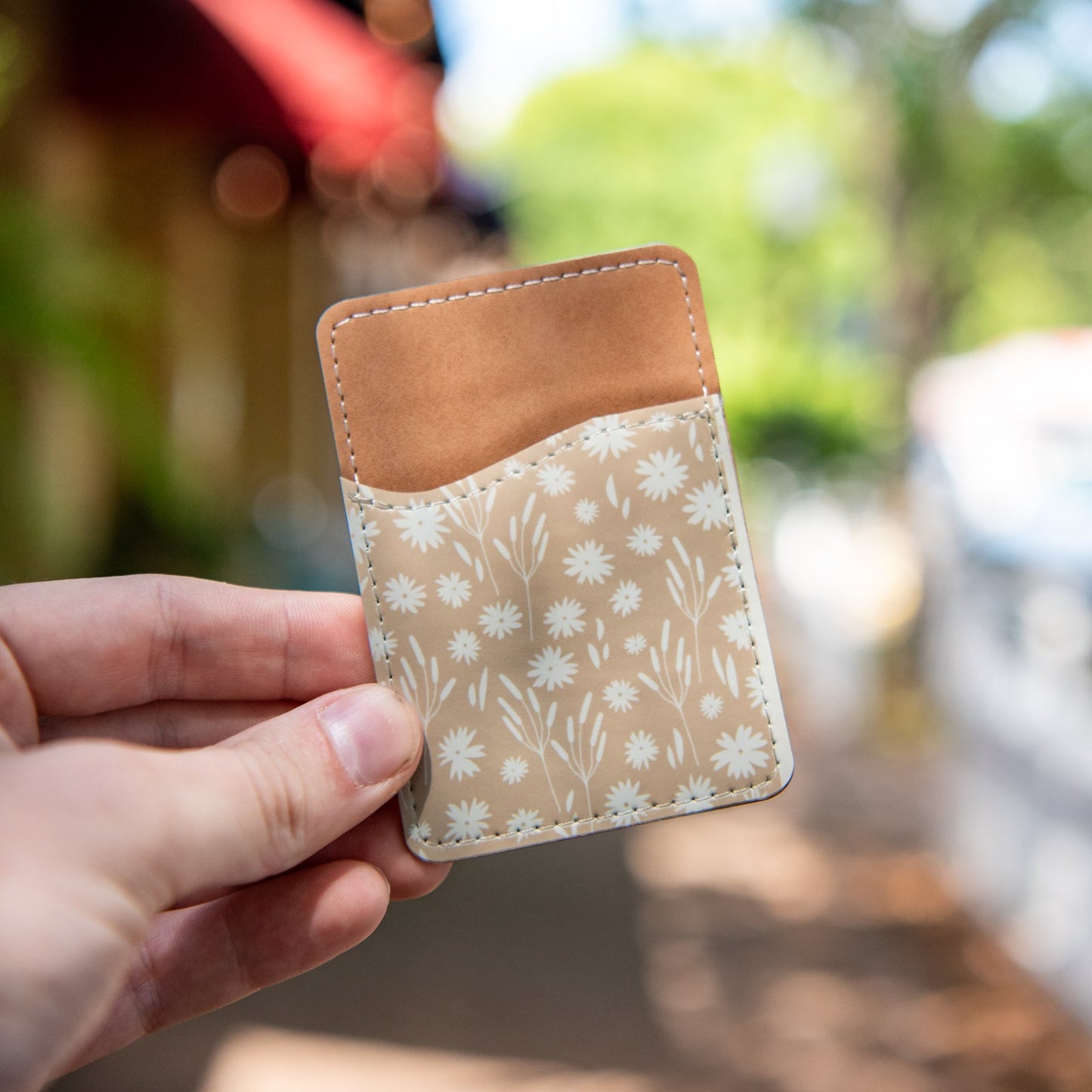 Daisy Daydream Pattern - Phone Wallet - Blessings Grow Meadows -