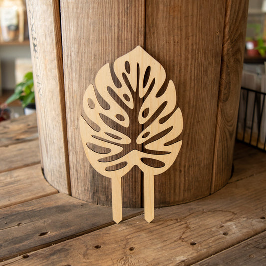 Plant Trellis - Monstera Leaf - Blessings Grow Meadows -
