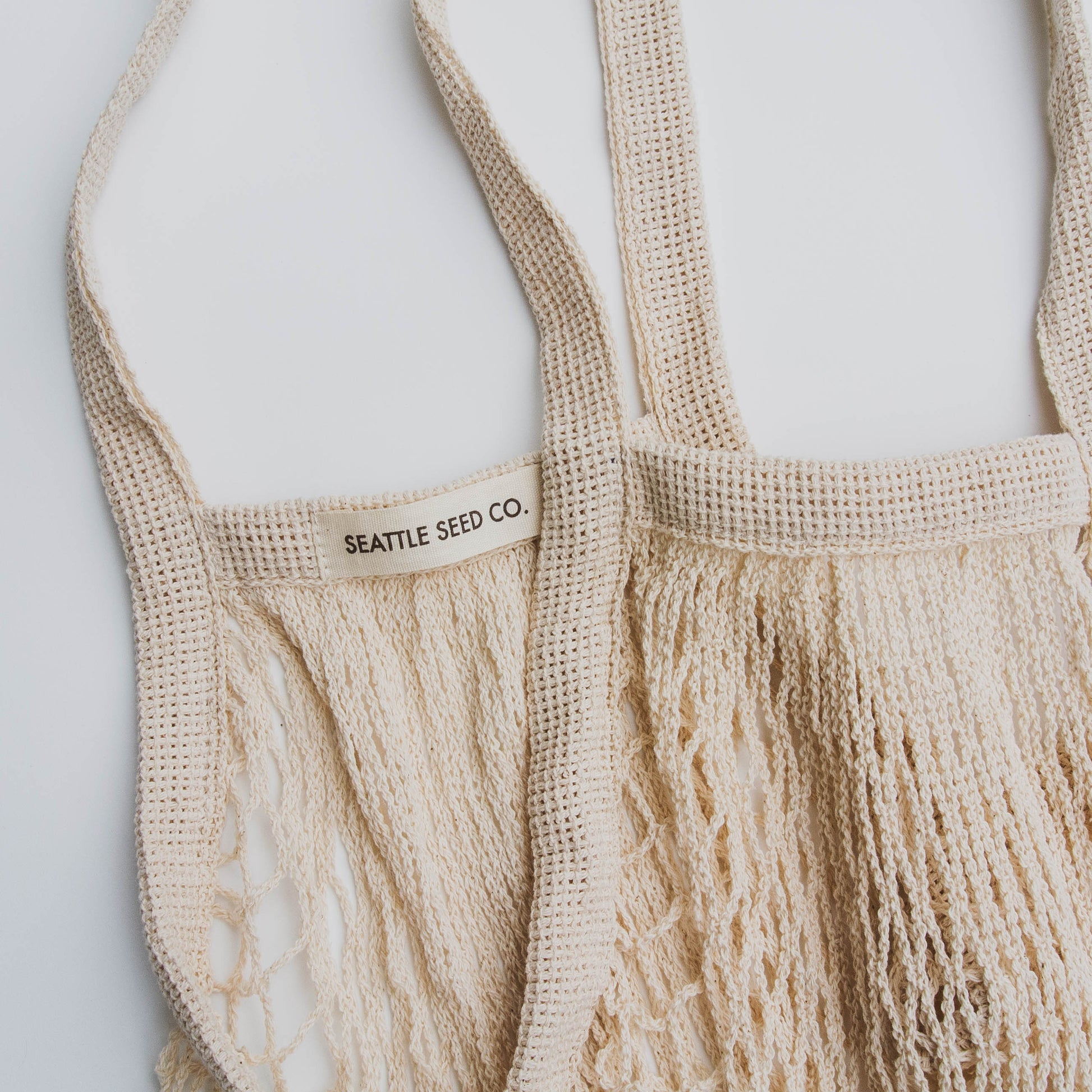 French Market Tote - Cotton String Bag - Blessings Grow Meadows