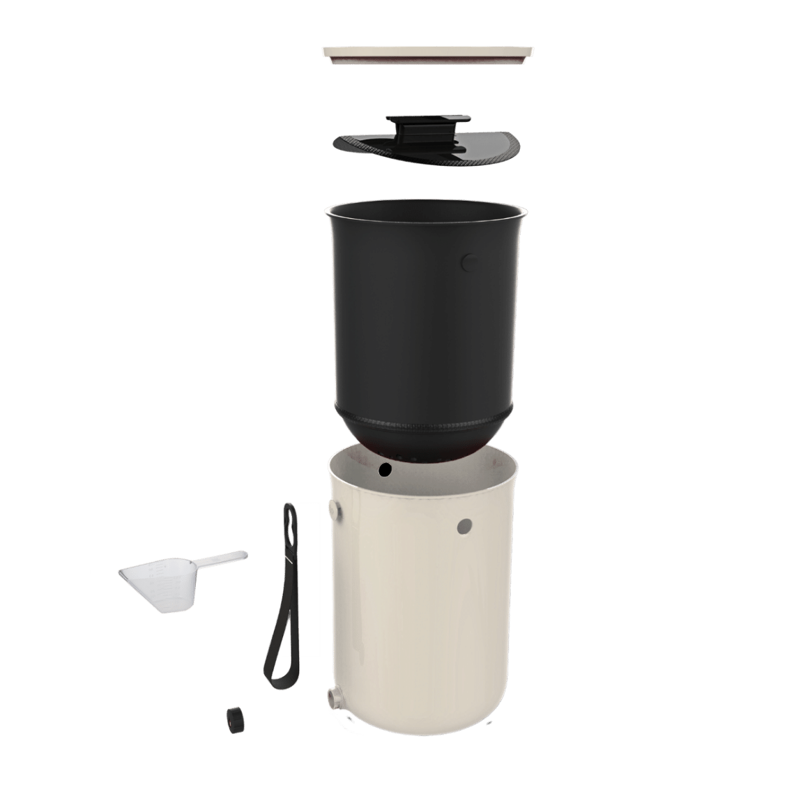 Bokashi Kitchen Compost Bin 2.5 gal. - Blessings Grow Meadows