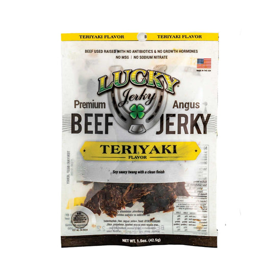 Teriyaki Beef Jerky | 1.5 oz | Nebraska Star Beef - BuyNebraska.com ~ Blessings Grow Meadows