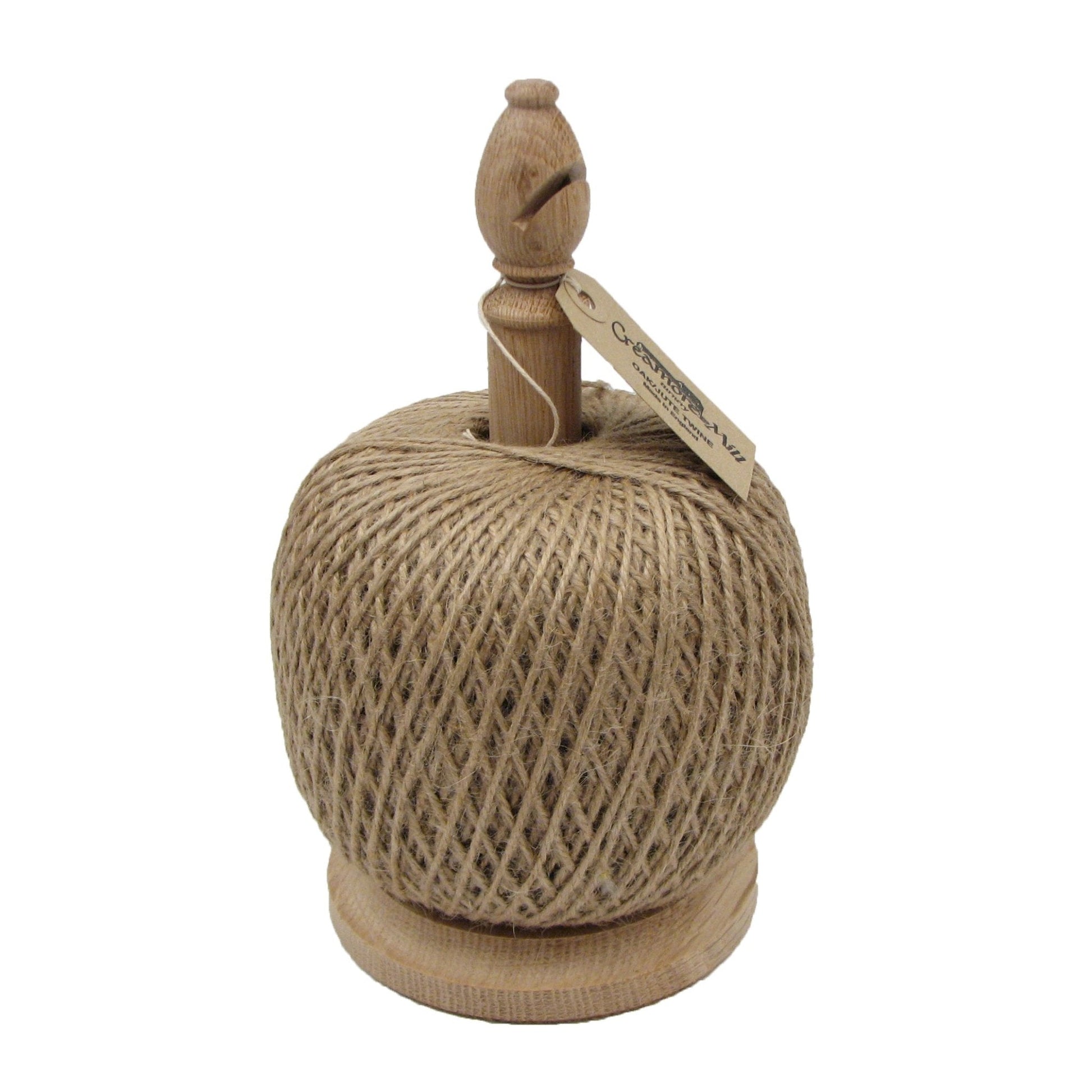 Oak Bishop Twine Tidy with Cutter and Twine (Made in Britain) - Blessings Grow Meadows