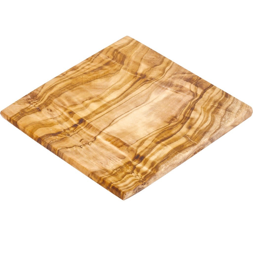 Olive Wood Coasters (Imported from Italy) - Set of 6 - Blessings Grow Meadows